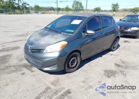 2013 Toyota Yaris L from USA, damaged, VIN JTDKTUD34DD543698